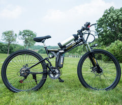 26 inch Electric Bicycle 48V 10.8ah  Lithium Battery Electric Mountain Bike 350W Motor Foldable EBike powerful Electric Bike