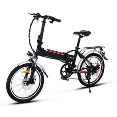 ANCHEER New Electric Bicycle Mountain Bikebike 18 inch Aluminum Alloy Folding Bike E Road Cycling Bicycle White Unisex Hot sale