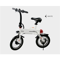 Electric Bike 14 Inch Foldabe Folding Bicycle Aluminum Alloy Mini Electric Ebike Smart Bike Max Mileage 20km EM-14S 36V 240W