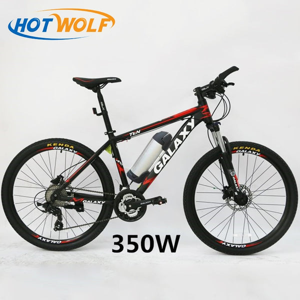 Oil brake 26 inch mountain bike battery car modified lithium battery electric bicycle disc brake moped disc brake 24 speed
