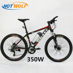 Oil brake 26 inch mountain bike battery car modified lithium battery electric bicycle disc brake moped disc brake 24 speed