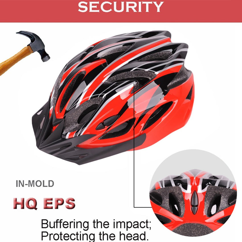 Bike Cycling Ride Helmet Outdoor Sports Safety Bicycle Helmets Blue