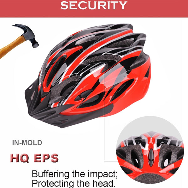 Bike Cycling Ride Helmet Outdoor Sports Safety Bicycle Helmets Blue