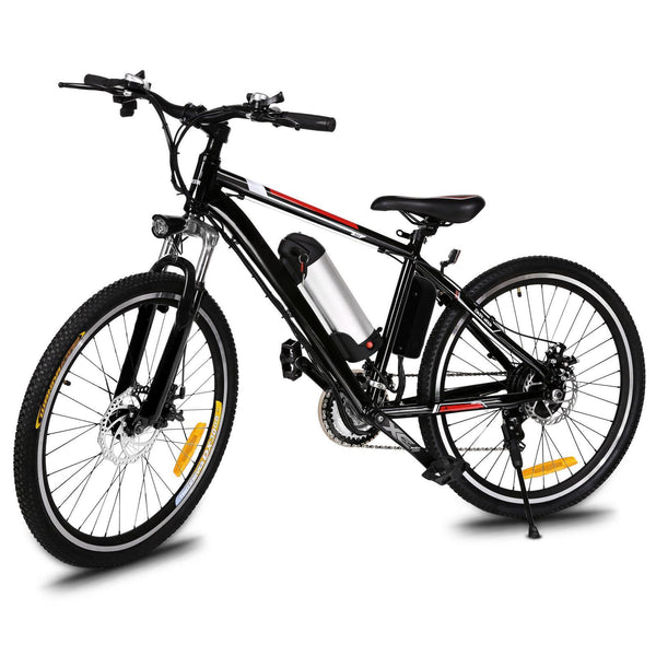 26 Inch Electric Bike Brushless Bicicleta Electrica Black Velo Electrique Ebike 250W Mountain Electric Bicycle EU/UK Plug
