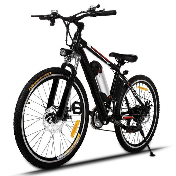 26 Inch Electric Bike Brushless Bicicleta Electrica Black Velo Electrique Ebike 250W Mountain Electric Bicycle EU/UK Plug