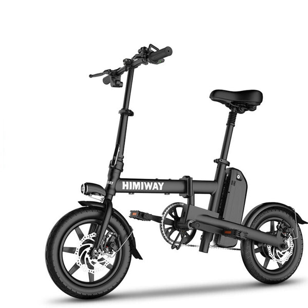 NANROBOT V9 14 Inch 250W Folding Electric Bike Removable 48V 13 AH Lithium-Ion Battery for Adult