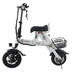 Folding electric bike 12 inch electric bicycle lithium battery electric scooter Mini small bicycle Lightweight folding ebike