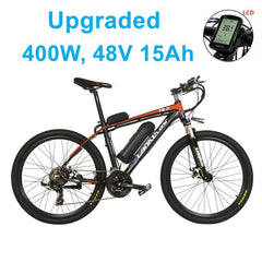 400W /240W, 26 Inches Electric Bicycle, UP to 48V 15Ah Lithium Battery , Aluminum Alloy Frame Mountain Bike.