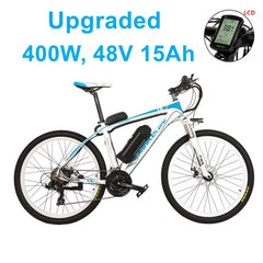 400W /240W, 26 Inches Electric Bicycle, UP to 48V 15Ah Lithium Battery , Aluminum Alloy Frame Mountain Bike.
