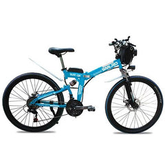 Mountain Bike 21 speeds 36V 350W Lithium Battery 10AH Brushless Motor powerful Electric Bicycle ride 26" Foldable Free delivery