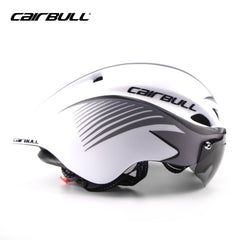 CAIRBULL Stylish Adult Road Bike Helmet Adjustable Sport Cycling Helmet Bicycle Helmets Safety Protection with Goggle Lens