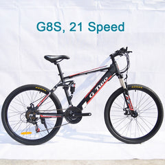 21/27 Speed, 26 inch, Hidden Power, 48V 8Ah/240W, Aluminum Alloy Frame, Electric Bicycle Disc Brake, Super Light Mountain Bike.