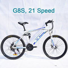 21/27 Speed, 26 inch, Hidden Power, 48V 8Ah/240W, Aluminum Alloy Frame, Electric Bicycle Disc Brake, Super Light Mountain Bike.