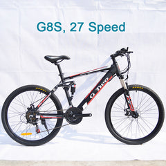 21/27 Speed, 26 inch, Hidden Power, 48V 8Ah/240W, Aluminum Alloy Frame, Electric Bicycle Disc Brake, Super Light Mountain Bike.