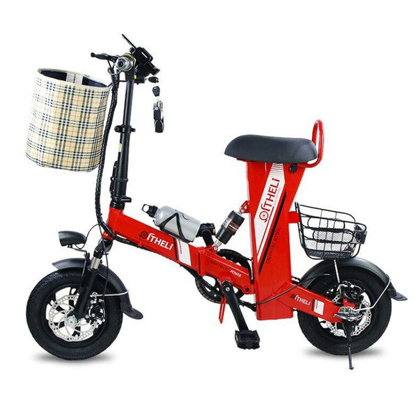 12-inch electric bike folding electric bicycle high power electric scooter adult small generation drive electric bicycle