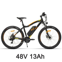 MZZK 27.5'' Electric Bicycle Powerful Motor 48V 13Ah Lithium Battery Mountain Bike Ebike