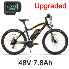 MZZK 27.5'' Electric Bicycle Powerful Motor 48V 13Ah Lithium Battery Mountain Bike Ebike