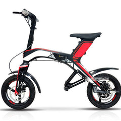 Electric Bike Foldabe Bluetooth Speaker Bicycle Aluminum Alloy Mini Electric Ebike Folding Bike 4400mah 48V Lithium Battery