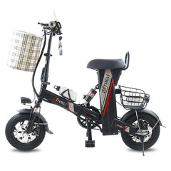 12-inch electric bike folding electric bicycle adult small generation drive electric bicycle lithium battery electric scooter