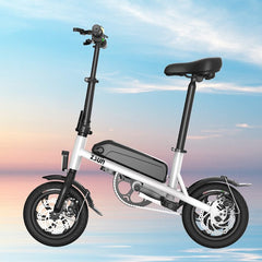 2018 HOT SALE mini folding electric bicycle 12-inch 36V  THREE GEAR  OPTIONAL Lithium electric folding bike FREE SHIPPING
