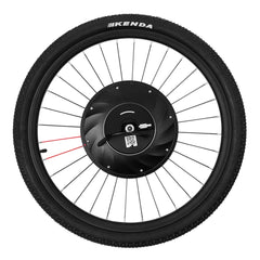 700x23c Front Wheel Electric Bicycle Disc/V Brake Hub Motor Kit 36V 240W Powerful Motor E-Bike Conversion with Battery