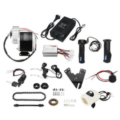 Electric Bicycle Conversion Kit 24V 350W Brushed DC Motor For 22-28 Inch DIY Electric Bike Conversion Kit With Controller