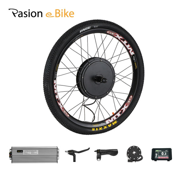48V 1500W Cassette Motor Wheel  8 Speed 9 Speed Electric Bike Conversion Kit Electric Bicycle Kit E Bike Rear Hub Motor Kit