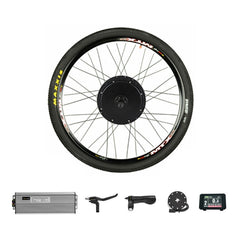 48V 1500W Cassette Motor Wheel  8 Speed 9 Speed Electric Bike Conversion Kit Electric Bicycle Kit E Bike Rear Hub Motor Kit
