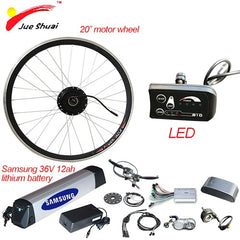 36V 500W Ebike Kit Electric Bike Battery 36V 12ah Conversion Kit for 20 24 26 700C 28 Electric Motor Wheel bicicleta electrica