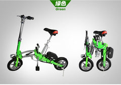 Foldable Electric Bike Mini Cycling Lithium Battery Bicycle