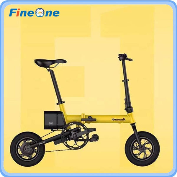 2017 12 Inch Idealwalk F1 Electric Bicycle Green Energy E-Bike Scooter Folding Powerful Electric Bike With Pedal and Battery