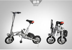 Foldable Electric Bike Mini Cycling 10A E-Bicycle