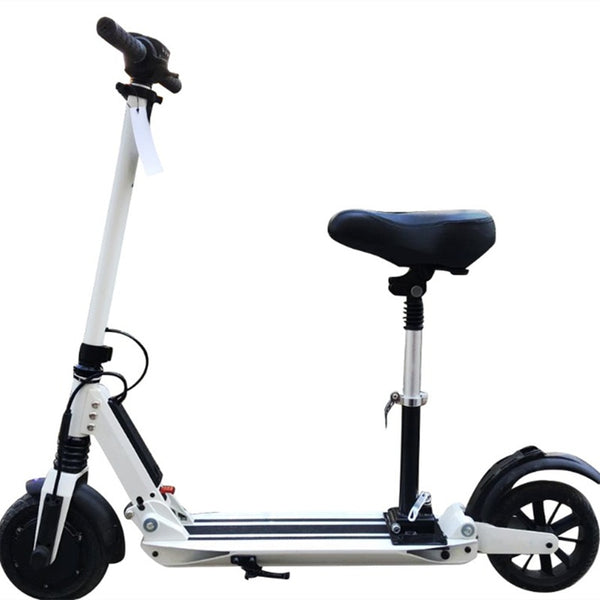 Light Electric Scooter with seat Portable Foldable Mini Electric Bike Myway 8.8AH Battery Multiple Colors