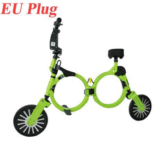 Ultralight Foldable Backpack E-bike Folding Electric Bike Scooter 2 Wheel Mini Smart Motor Skate Rechargeable Electric Bicycle