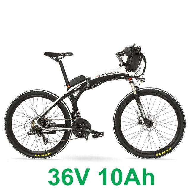 Lankeleisi GP Electric Bicycle, Folding Bike, 26 inches, 36/48V, 240W, Disc Brake, Fast-folding, Mountain Bike