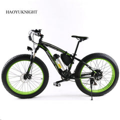 Electric Bicycle 48V*500W inch Smart Lithium Bike Electric Snowmobile 26-inch Large Wheel Electric Car Mountain Lit