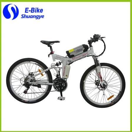 Hot sale 26''folding electric mountain bike with lithium battery for Russia