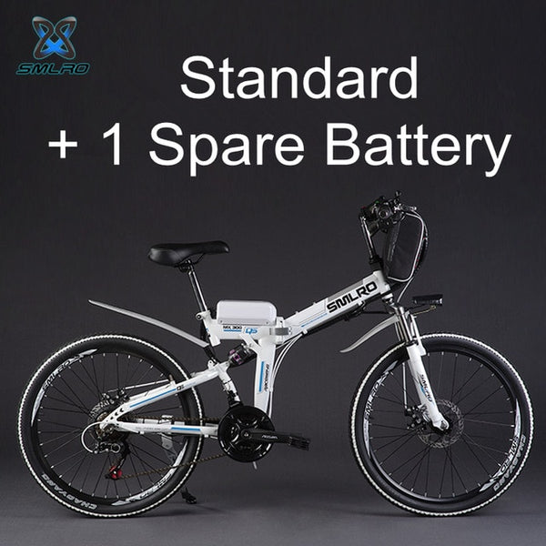 26" 48V 350W/500W 10/15/20AH Lithium Battery Folding Electric Bicycle, Mountain Bike, Electric Bike, MTB E Bike