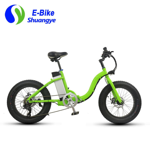 36v battery 7 speed 20 inch folding fat tire electric bike