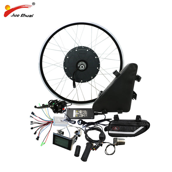 48V 1000w Electric Bike Conversion Kit with 48V 20AH  Battery Motor Wheel for 20" 26" 700C Powerful Ebike electronic diy kit