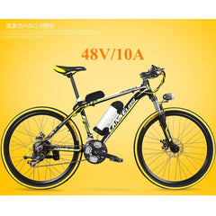 MX3.8 21 Speed, 26 inches*1.95, 36/48V, 240W, Aluminum Alloy Frame, Electric Bicycle, Mountain Bike, Strong Power.
