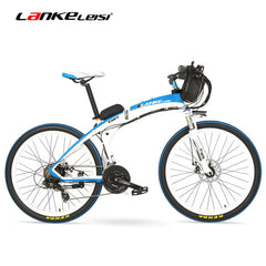 Lankeleisi GP Electric Bicycle, Folding Bike, 26 inches, 36/48V, 240W, Disc Brake, Fast-folding, Mountain Bike