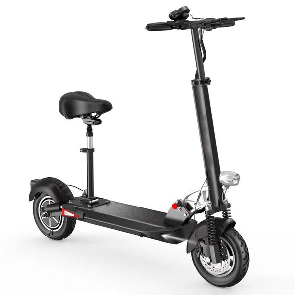 Daibot Folding Kick Scooter Adults Two Wheel Electric Scooters Single Motor 500W 48V 10 inch Foldable Electric Bike