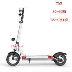 Daibot Y5S Y6 Y7 Foldable Electric Skateboard 10 Inch folding bike seated Electric Scooter with Seat Hoverboard Double Shock