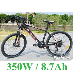 G8 26 inches Hidden Battery Electric Bicycle, 48V 250W/350W, Aluminum Alloy Frame, Disc Brake, 21 Speed E Mountain Bike