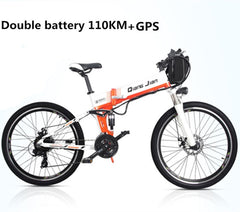 Folding electric mountain biking bicycle lithium battery powered Mini stealth battery for adult step car battery car