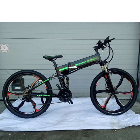 Electric Bike 26 inches 350 W Motor 48 V 7.8 AH 21 Speed Snow MTB Folding Electric Bicycle Brushless mountain bike bicycle road