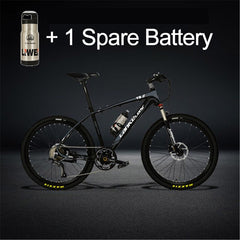 T8+ Luxury Version, 9-Speed, 26", 36V/240W, 6-Section Pedal Assist Mode, Torque Sensing System, Oil Disc Brake, Electric Bike.