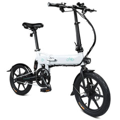FIIDO D2 Smart Electric Bike Bicycle 250w Motor Moped Folding Electric Bicycle with Double Disc Brakes Charger 7.8Ah Battery