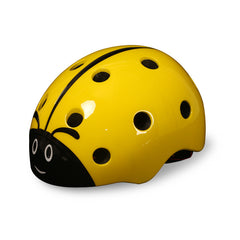 Kids Riding Bicycle Safety Helmet Adjustable Lovely Ladybug Riding Helmet.